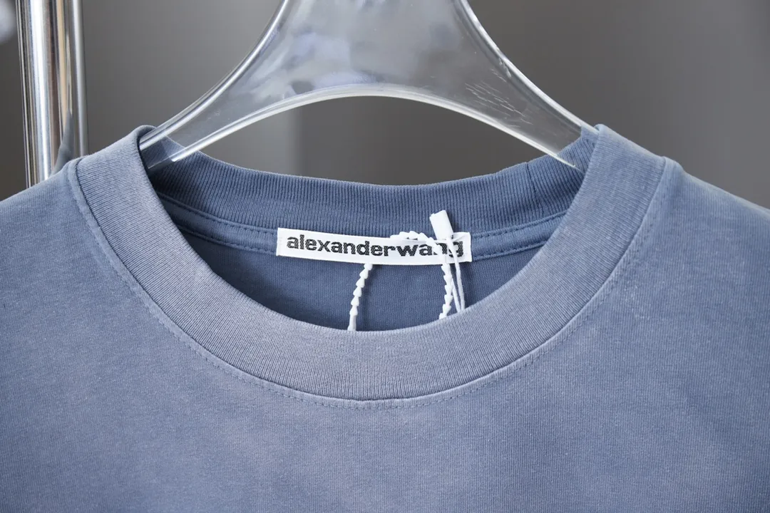Alexarderwang 25SS New Arrival 100% 32 1X 1 ：Black/White/Blue/Green Size：S/M/L/XL